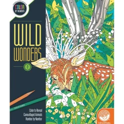 Wild Wonders Color by Number: Book 2