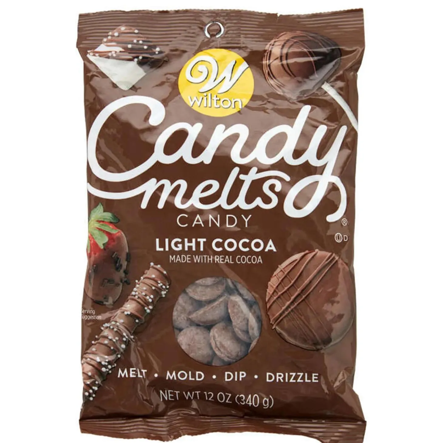 Wilton Candy Melts: Light Cocoa