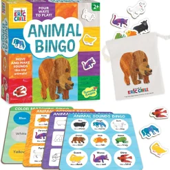 World of Eric Carle™ Animal Bingo – A Movement, Sound & Matching Game for Toddlers