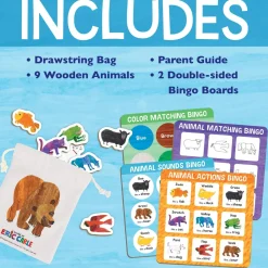 World of Eric Carle™ Animal Bingo – A Movement, Sound & Matching Game for Toddlers