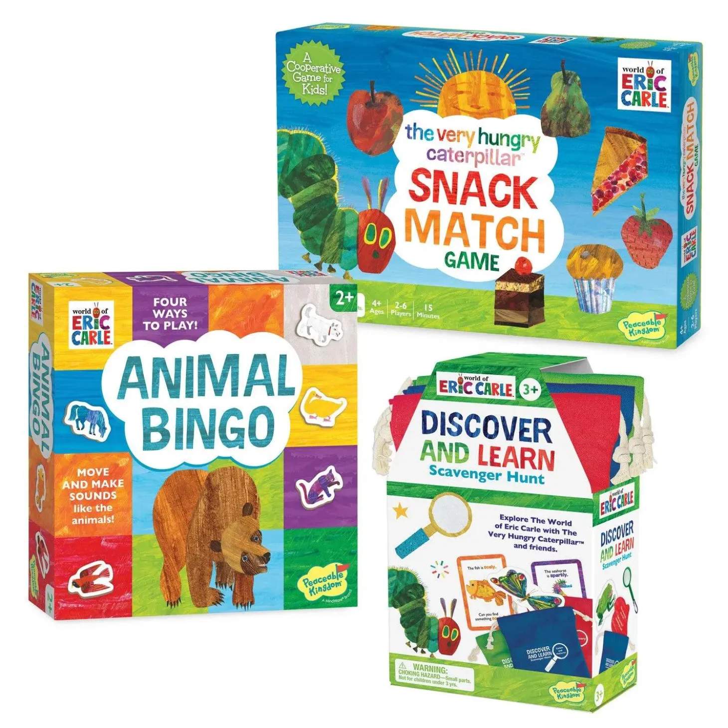 World of Eric Carle™ Games: Set of 3
