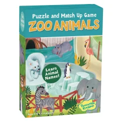 Zoo Animal Puzzle & Match Up Game